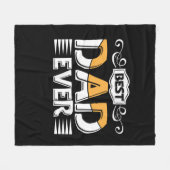 Gifts Father | Beste vader ooit Fleece Deken (Voorkant (Horizontaal))
