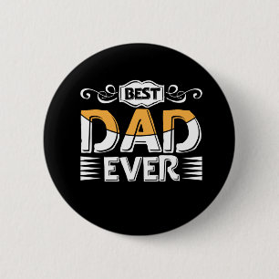 Gifts Father   Beste vader ooit Ronde Button 5,7 Cm