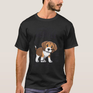 Gifts for Beagle Lovers Dog Mam Funny Anatomy of a T-shirt