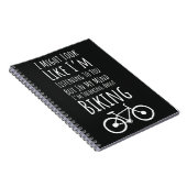 Gifts For Cyclists Cycling Biking Bike Bicycling  Notitieboek (Rechterzijde)
