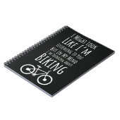 Gifts For Cyclists Cycling Biking Bike Bicycling  Notitieboek (Linkerzijde)