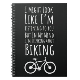 Gifts For Cyclists Cycling Biking Bike Bicycling  Notitieboek