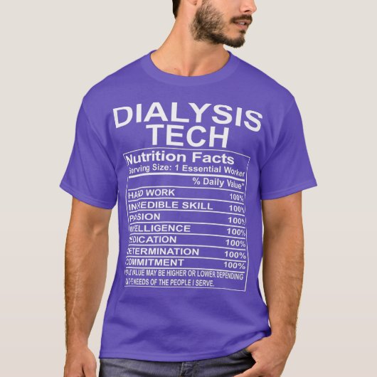 Gifts for Dialysis Tech Appreciation for Personeel T-shirt (Voorkant)