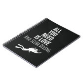Gifts For Divers Scuba Diving Snorkeling Sport Notitieboek (Linkerzijde)