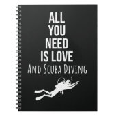 Gifts For Divers Scuba Diving Snorkeling Sport Notitieboek (Voorkant)