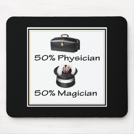Gifts for Doctors - Physician Mousepad Muismat (Voorkant)