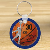 Gifts for Girls Basketball Team PERSONALIZED Sleutelhanger