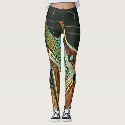 Gifts for gitarist leggings (Voorkant)