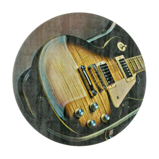 Gifts for gitarist snijplank (Voorkant)