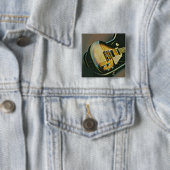 Gifts for gitarist vierkante button 5,1 cm (In situ)