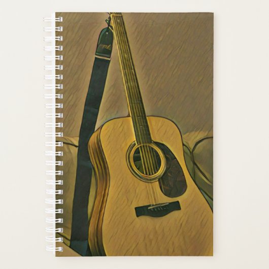 Gifts for gitarists planner (Voorkant)