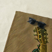 Gifts for gitarists strandlaken (In situ)