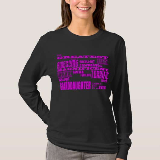 Gifts for Granddaughters : Grootdochter T-shirt (Voorkant)