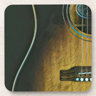 Gifts for guitar lovers bier onderzetter