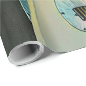 Gifts for guitar lovers cadeaupapier (Rol Hoek)