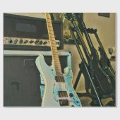 Gifts for guitar lovers cadeaupapier (Vlak)