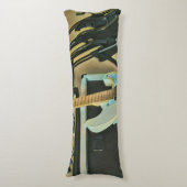 Gifts for guitar lovers lichaamskussen (Voorkant Verticaal)