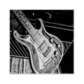 Gifts for guitarist rubberstempel (Afrduk)