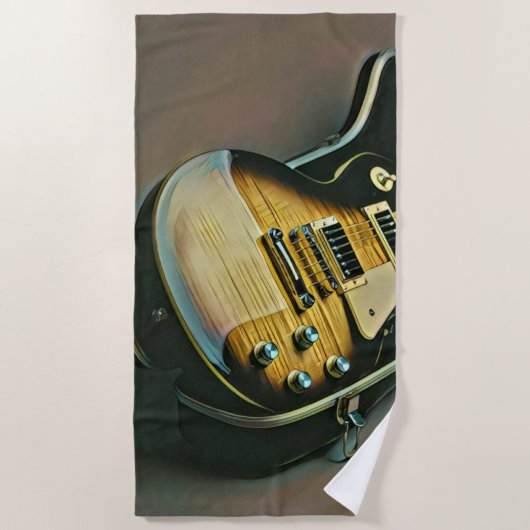 Gifts for guitarist strandlaken (Voorkant)