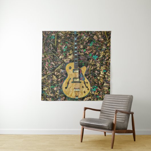 Gifts for guitarist wandkleed (In situ)