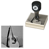 Gifts for guitarists rubberstempel (Gestempeld)