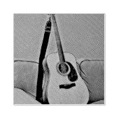 Gifts for guitarists rubberstempel (Afrduk)