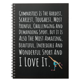 Gifts For Gymnastics Lover Gymnast Girls Sports Notitieboek