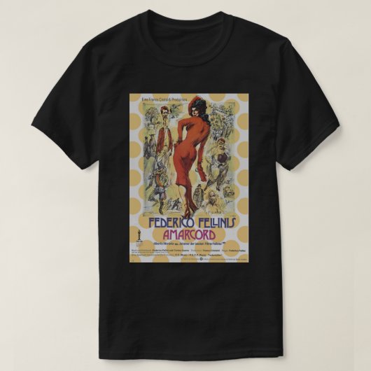 Gifts For Halloween federico fellini Lucky Gift T-shirt (Design voorkant)