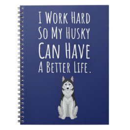 Gifts For Husky Owners Lovers Pet Siberian Dog Notitieboek
