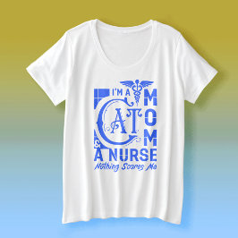 Gifts for Nurse Cat Mam Grote Maat T-shirt