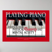 Gifts for Piano Students - Piano Education Poster (Voorkant)
