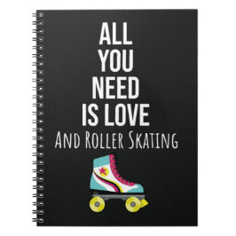 Gifts For Rollerskaters Rollerskating Rollerskates Notitieboek