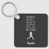 Gifts For Ultra Marathon Runner Personalized Funny Sleutelhanger (Voorkant)