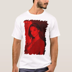 Gifts for Women Emily Ratajkowski Celebrity Graphi T-shirt