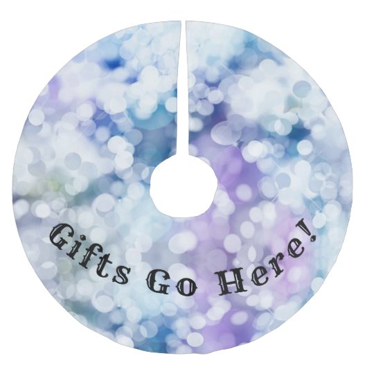 Gifts gaan hier! kerstboomrok kerstboom rok (Voorkant)