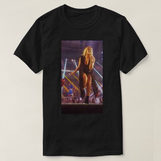 Gifts Mannen beroemd Helene Beauful Fischer-Vrouw T-shirt (Design voorkant)