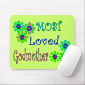 Gifts "Meest geliefde Godmoeder" Muismat (Met muis)