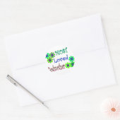Gifts "Meest geliefde Godmoeder" Ronde Sticker (Envelop)