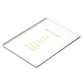 Gifts of the Heilige Geest in 3D Kijk Golden Scrip Notitieboek (Linkerzijde)