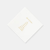 Gifts of the Heilige Geest in 3D Kijk Golden Scrip Servet (Hoek)