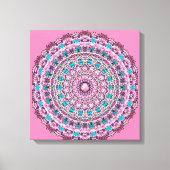 Gifts ROOS PINK Canvas Afdruk (Voorkant)