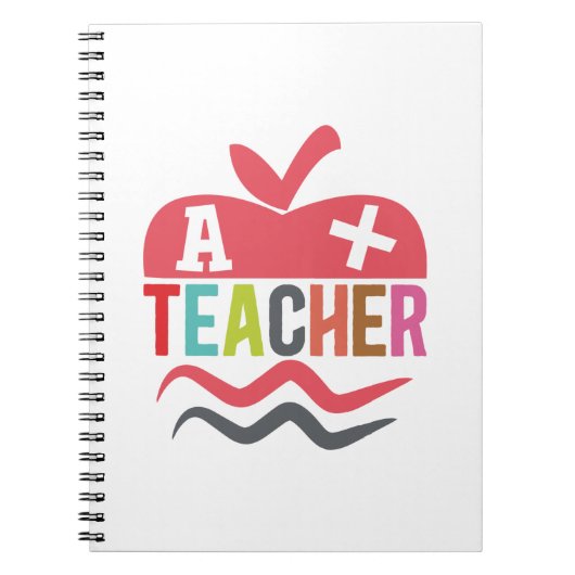 Gifts Teacher | A plus leraar Notitieboek (Voorkant)