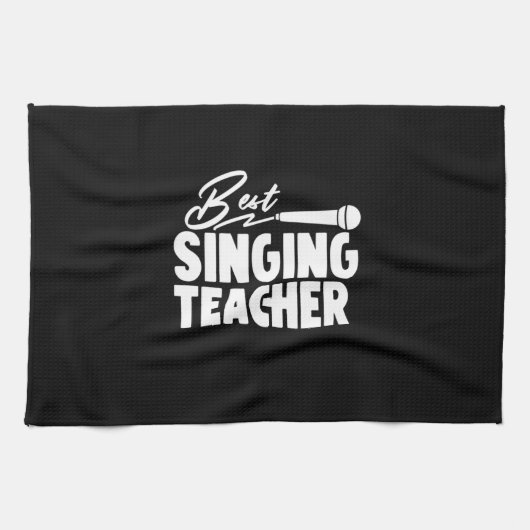 Gifts Teacher | Best Singing Teacher Theedoek (Horizontaal)