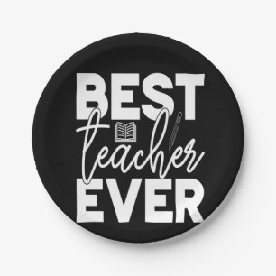 Gifts Teacher   Best Teacher Ever Papieren Bordje
