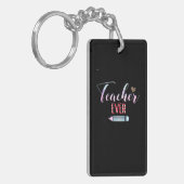 Gifts Teacher | Best Teacher Ever Sleutelhanger (Voorkant Links)