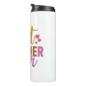 Gifts Teacher | Best Teacher Ever Thermosbeker (Geroteerd rechts)