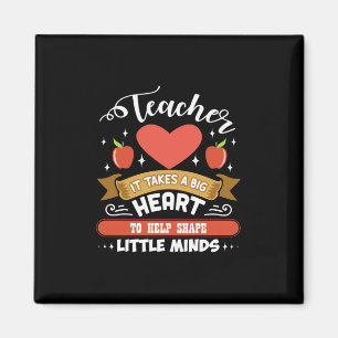 Gifts Teacher Big Heart Teacher Magneet