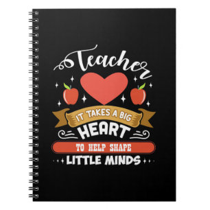 Gifts Teacher Big Heart Teacher Notitieboek