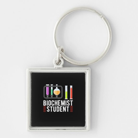 Gifts Teacher | Biochemist Student Sleutelhanger (Voorkant)