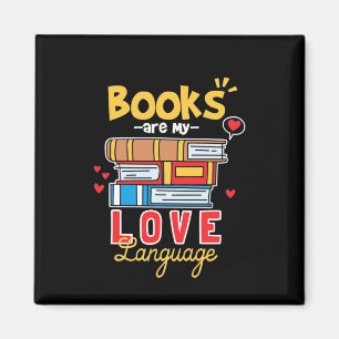 Gifts Teacher   Boeken zijn mijn liefdestaal Magneet
